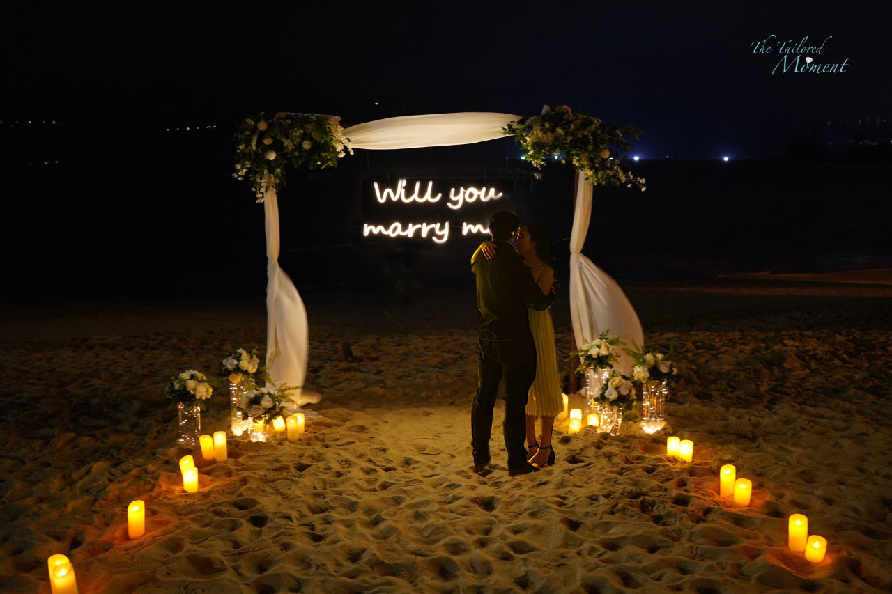 香港沙灘求婚策劃